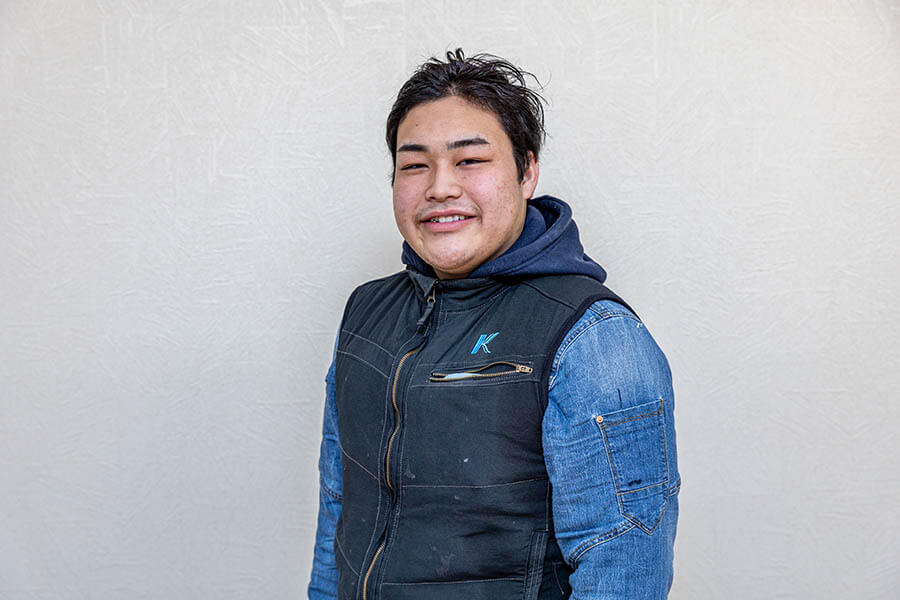 やりがいや形が残る仕事をしたかったので、入社を決めました